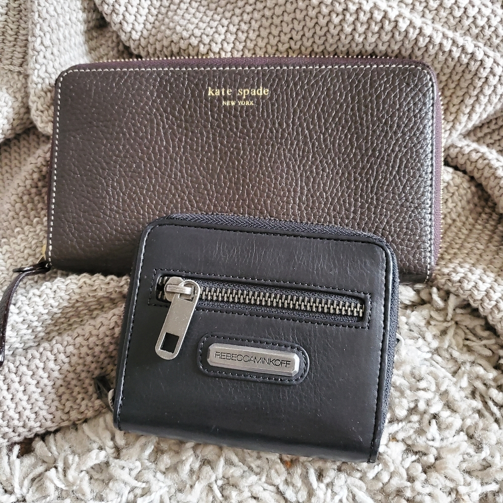 Kate Spade and Rebecca Minkoff Wallets